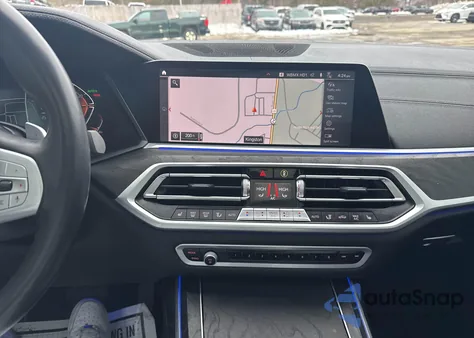 2021 BMW X7 xDrive40I из США, поврежденный, VIN 5UXCW2C00M9H53341